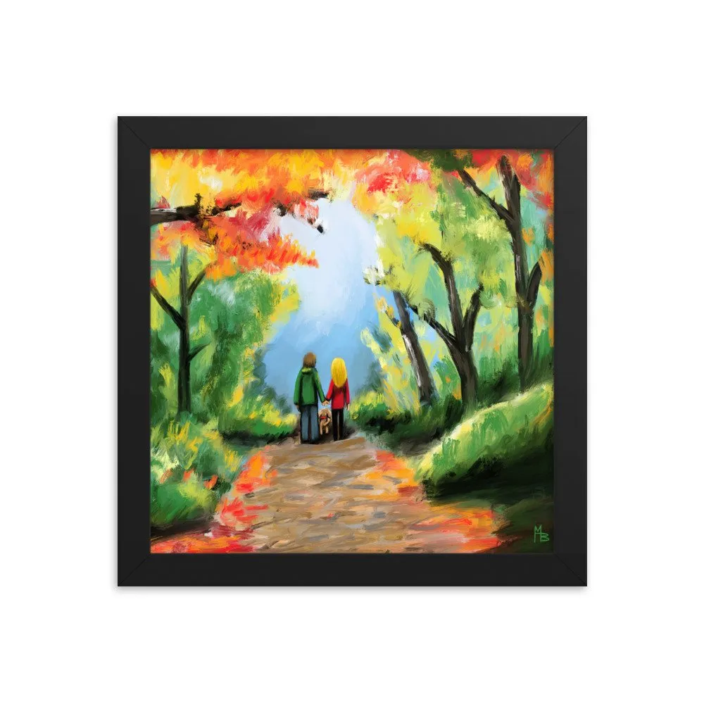 Together is the Journey Framed poster - Image 3