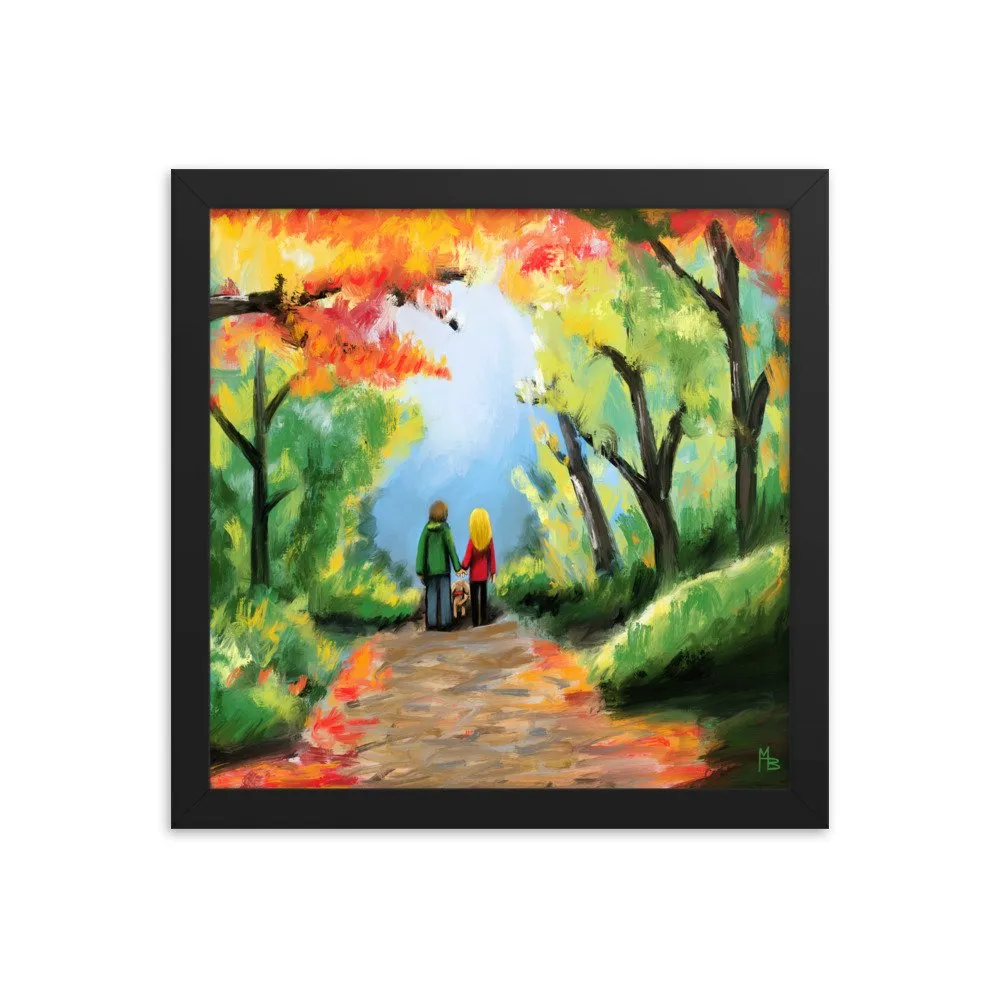 Together is the Journey Framed poster - Image 4