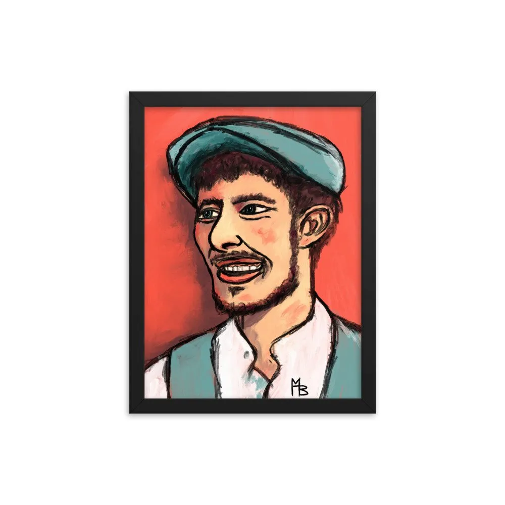 Good Newsie Portrait Framed poster - Image 3