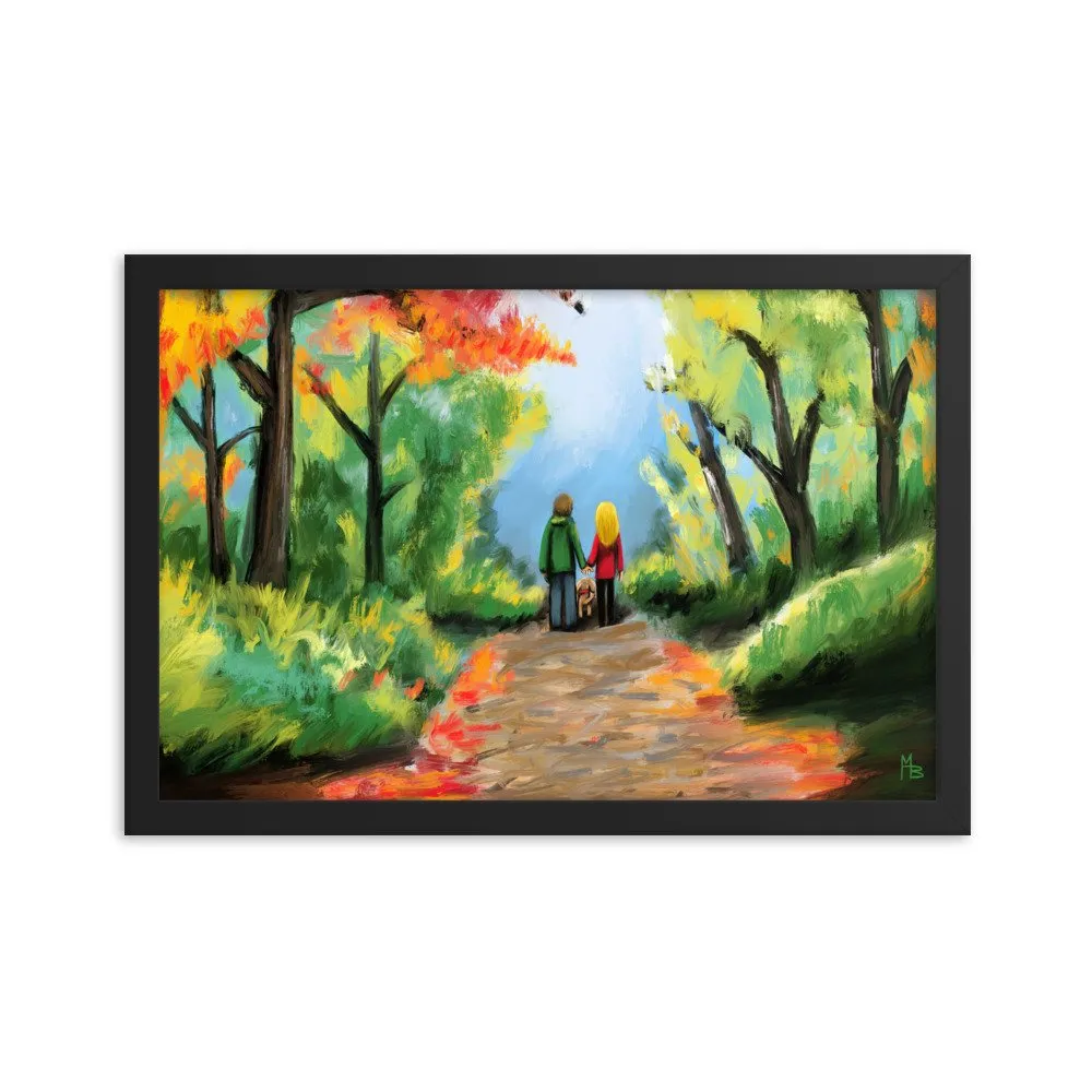 Together is the Journey Framed poster - Image 7