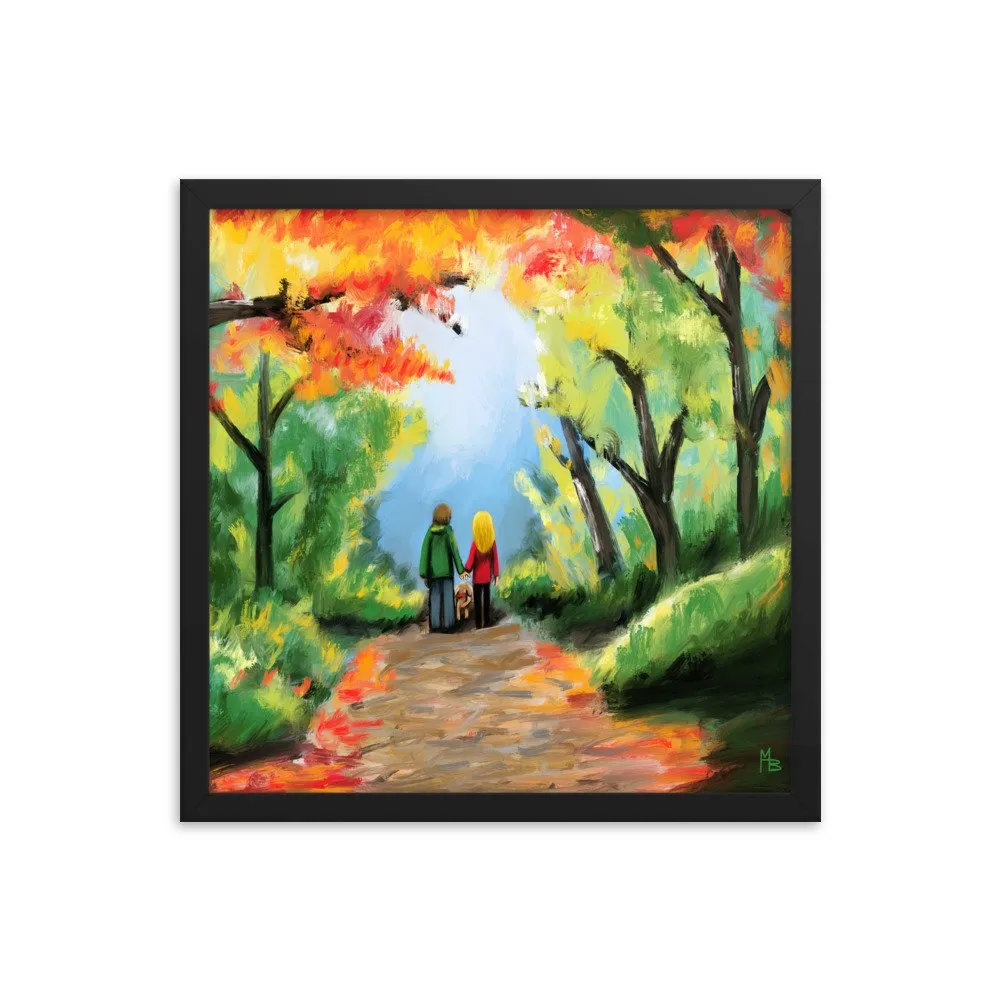 Together is the Journey Framed poster - Image 8