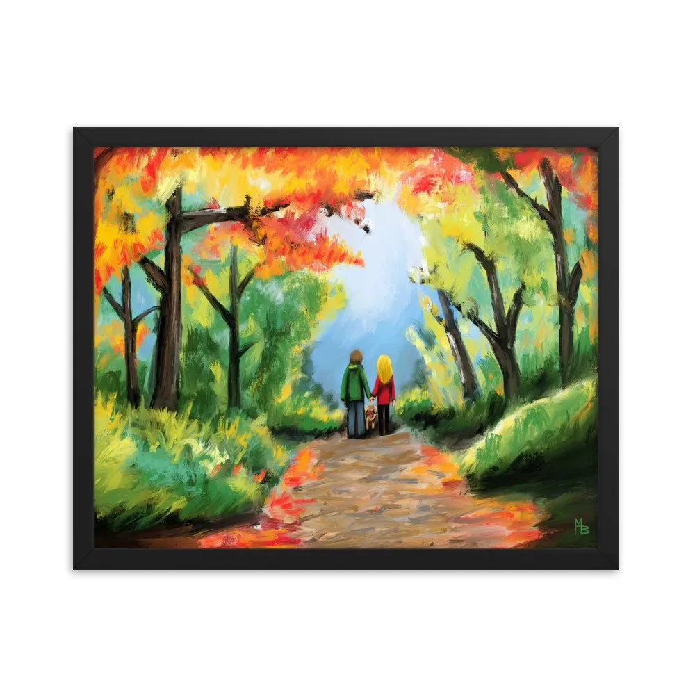 Together is the Journey Framed poster - Image 9