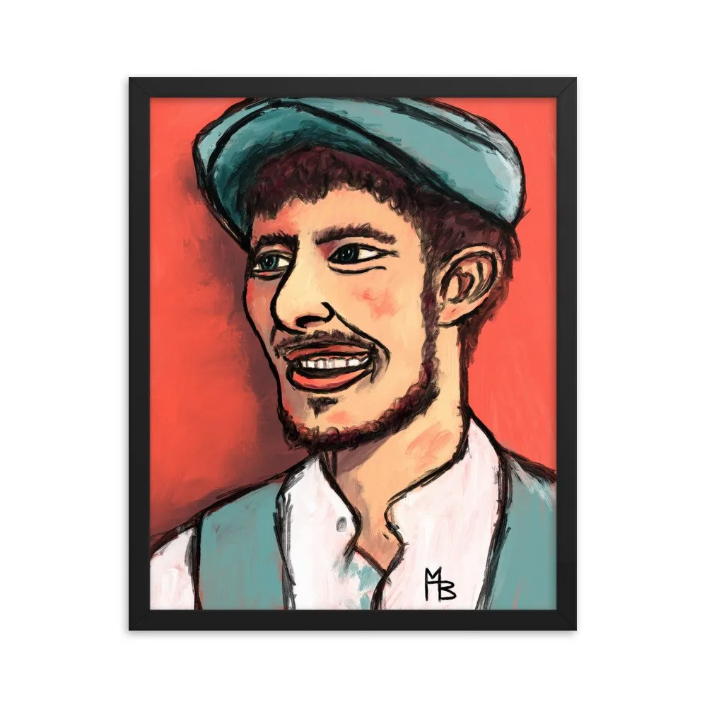 Good Newsie Portrait Framed poster - Image 5