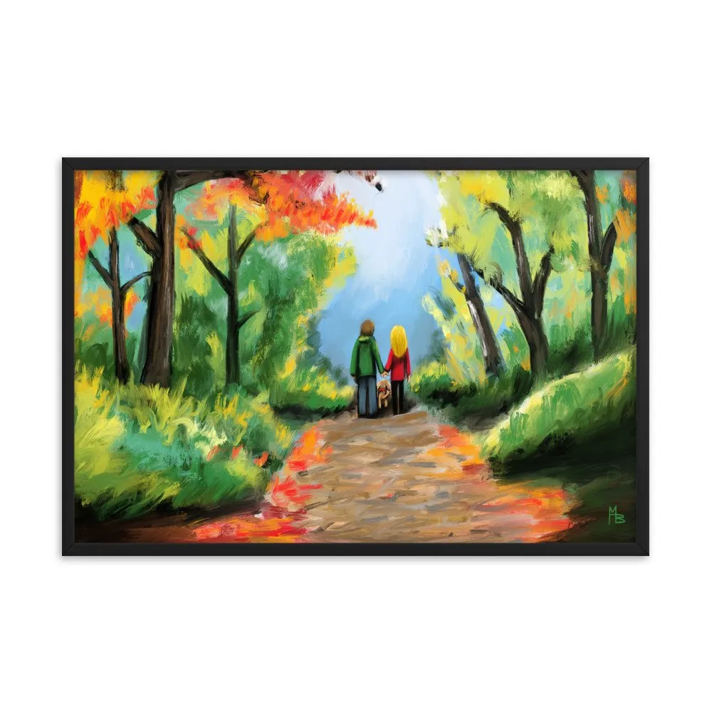 Together is the Journey Framed poster - Image 11