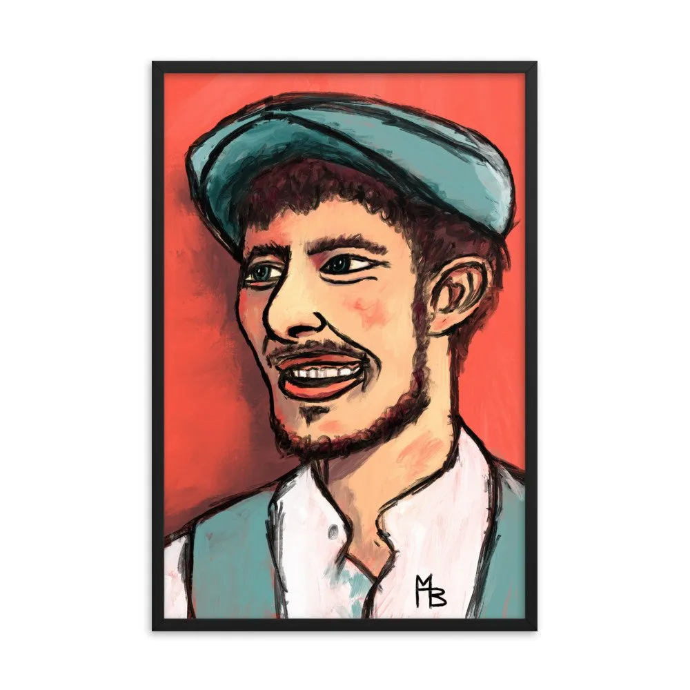Good Newsie Portrait Framed poster - Image 6