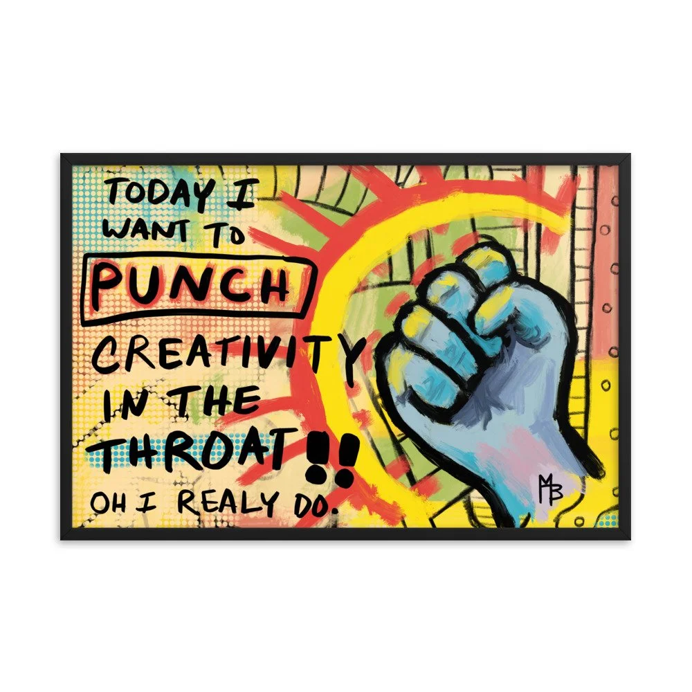 Art Punch Abstract Framed poster - Image 6