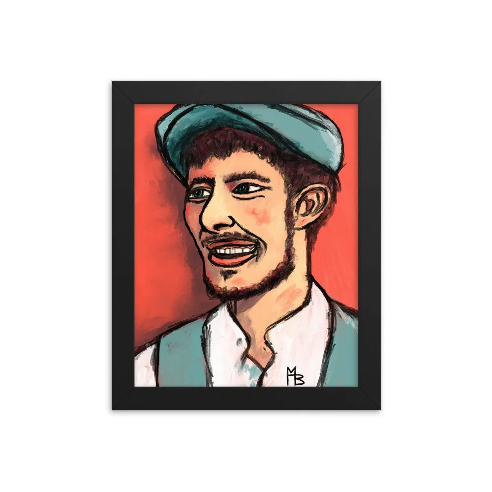 Good Newsie Portrait Framed poster - Image 2
