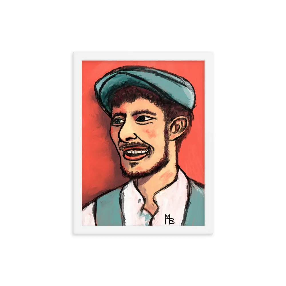 Good Newsie Portrait Framed poster - Image 8