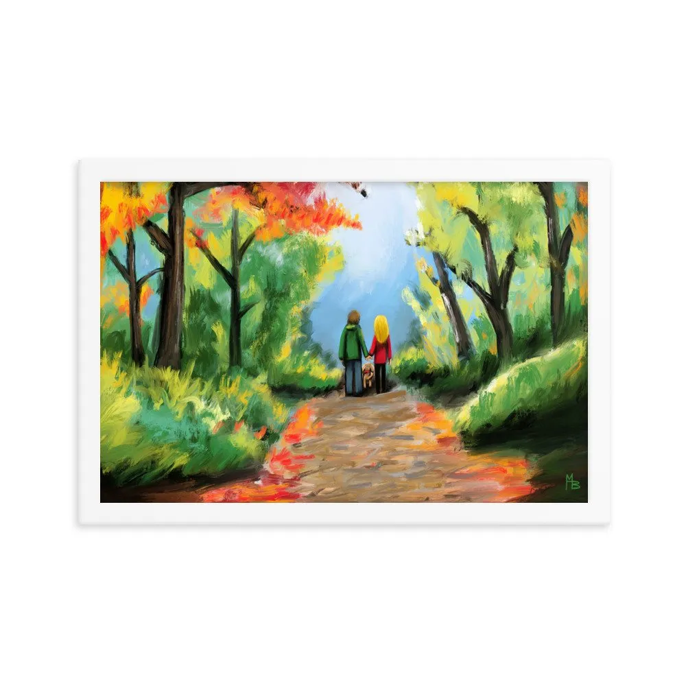 Together is the Journey Framed poster - Image 17