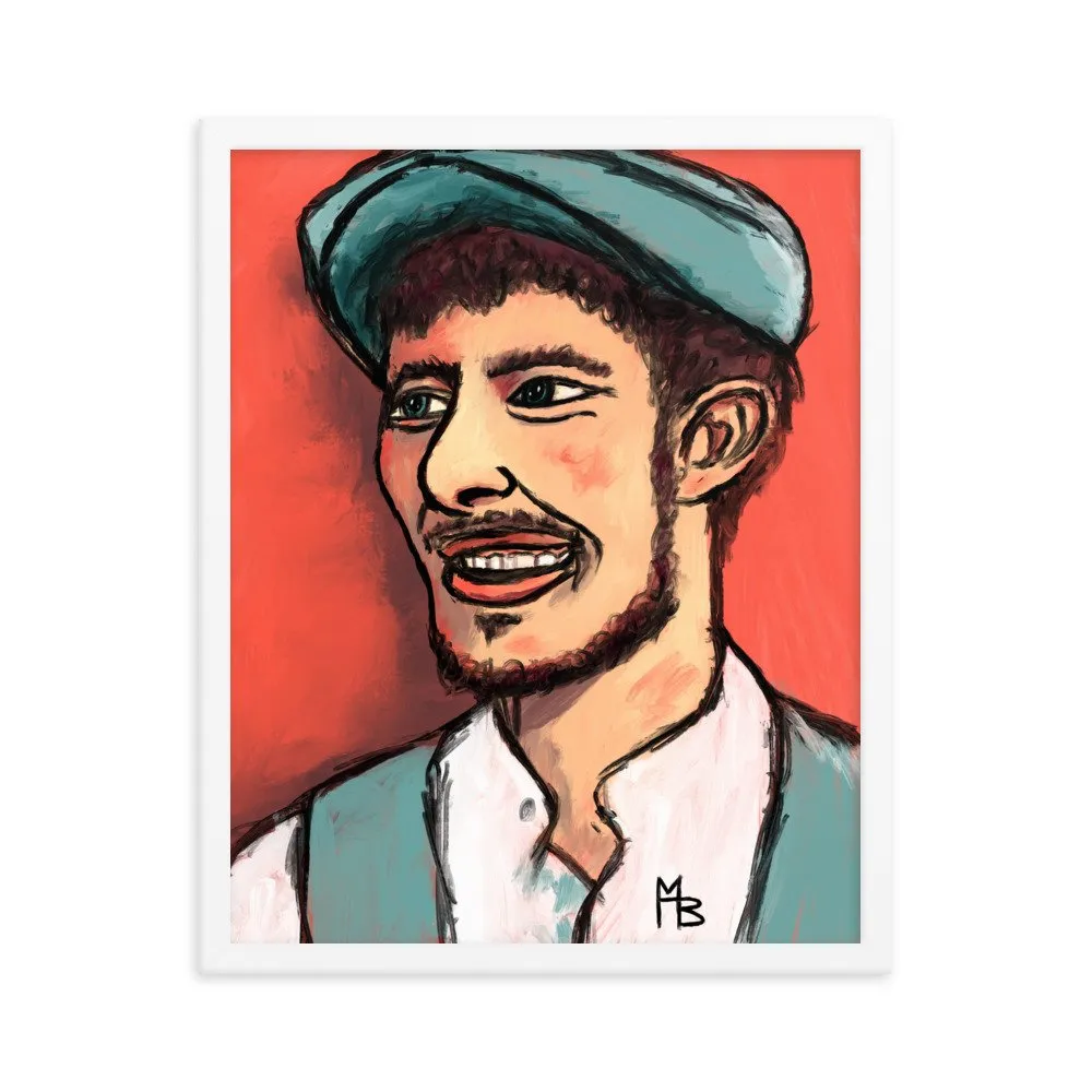 Good Newsie Portrait Framed poster - Image 10