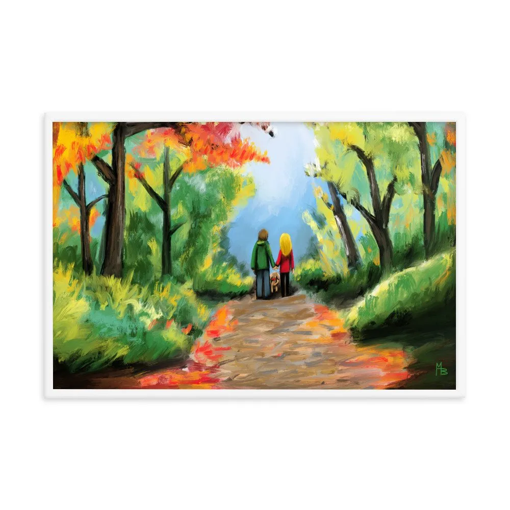 Together is the Journey Framed poster - Image 22