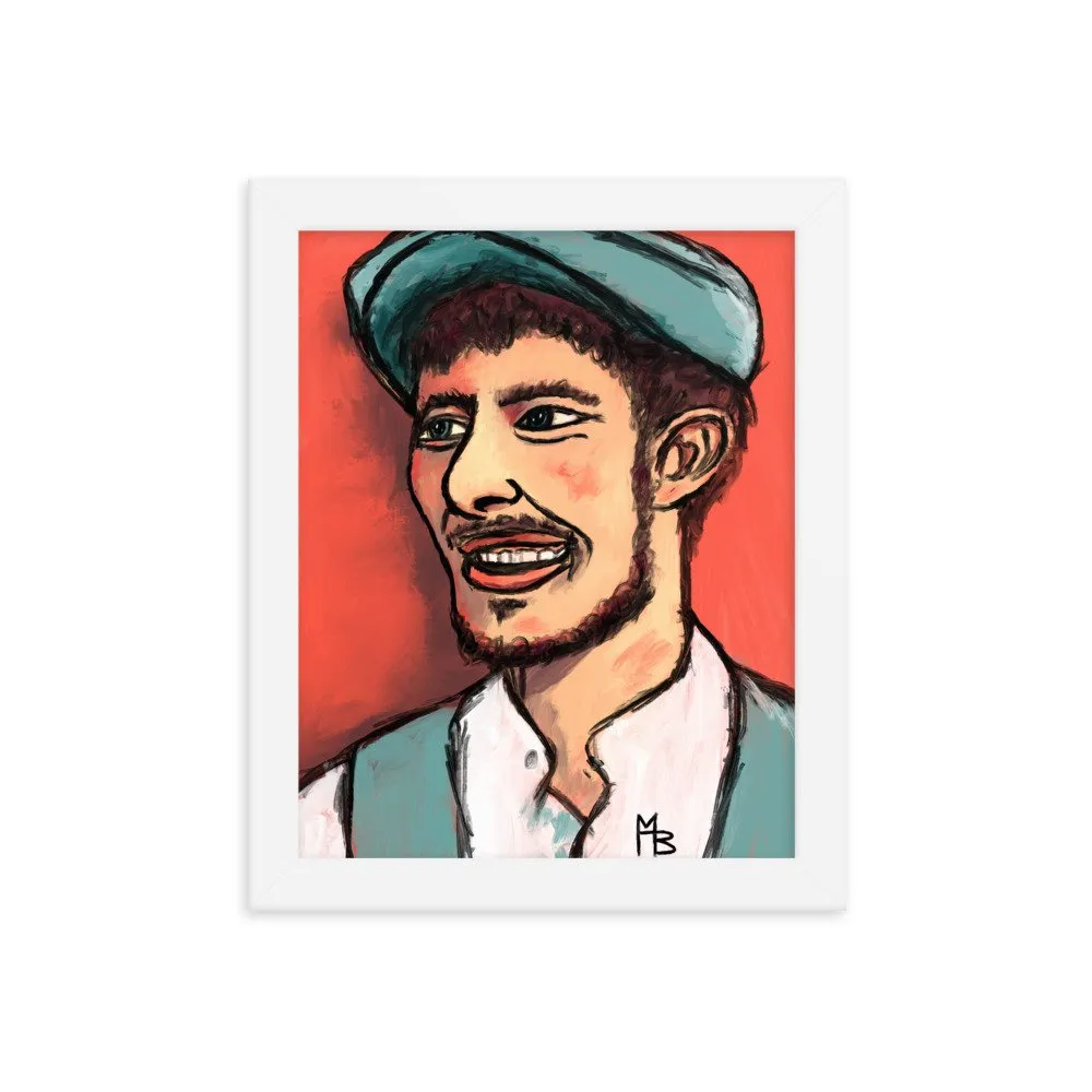 Good Newsie Portrait Framed poster - Image 7
