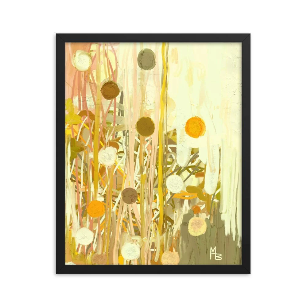Abstract Meadows Framed poster - Image 3