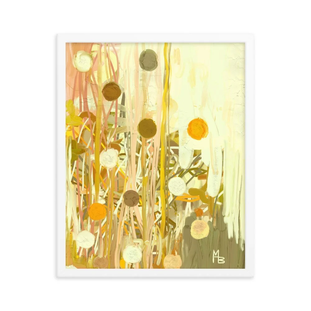 Abstract Meadows Framed poster - Image 4