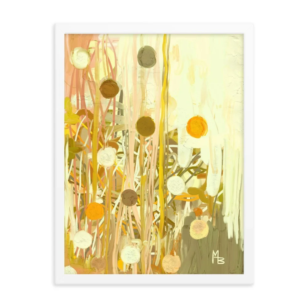Abstract Meadows Framed poster - Image 2