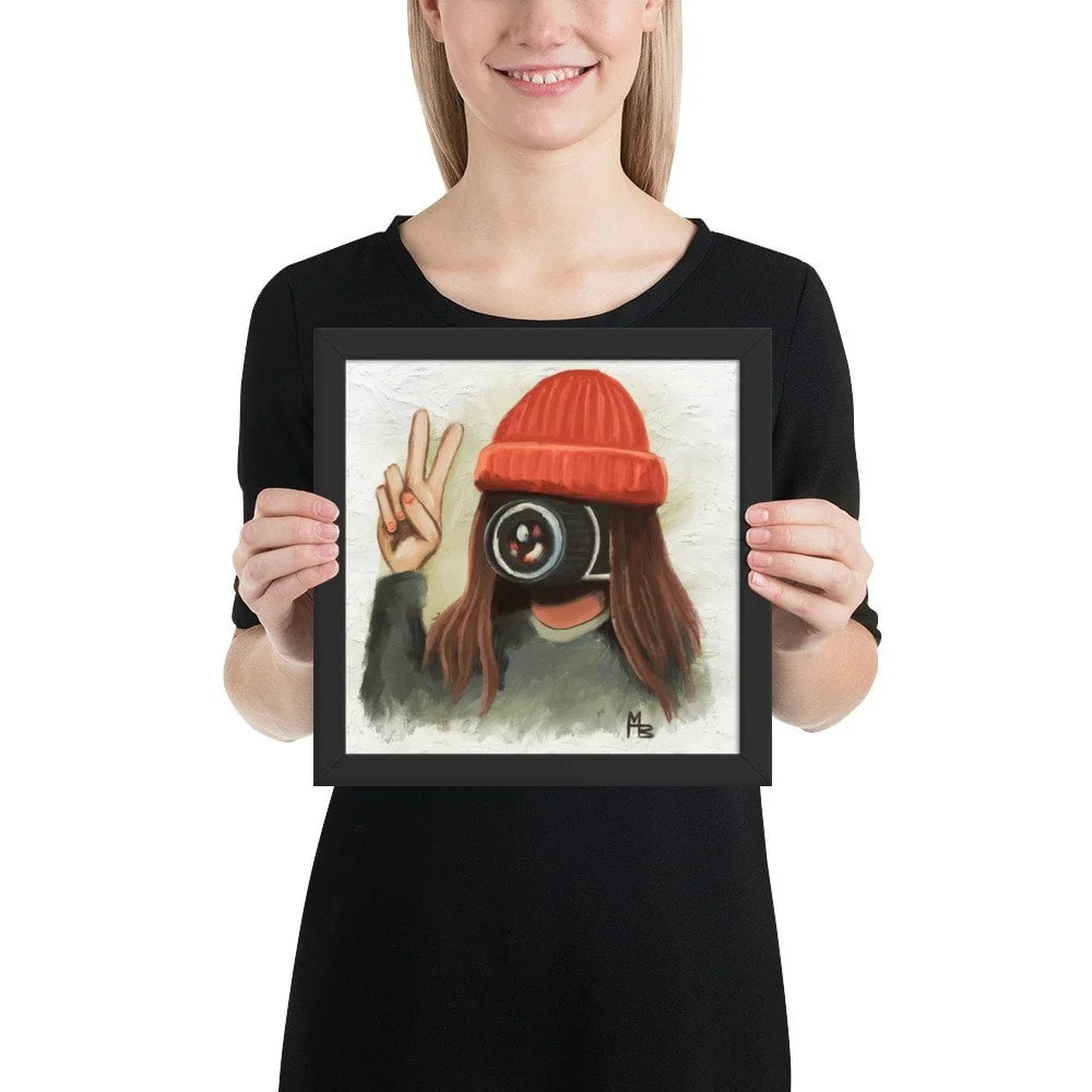 Selfie Nation Surreal Art Framed poster - Image 2