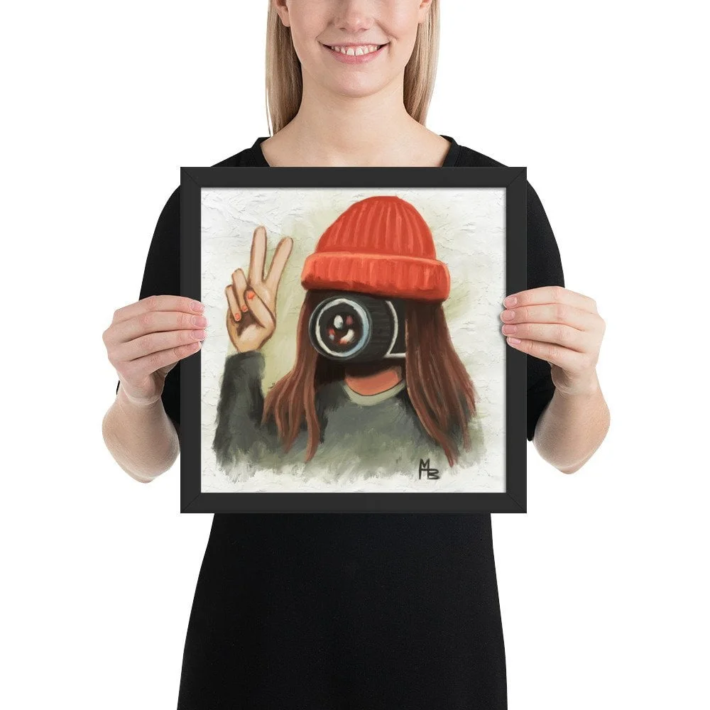 Selfie Nation Surreal Art Framed poster - Image 3