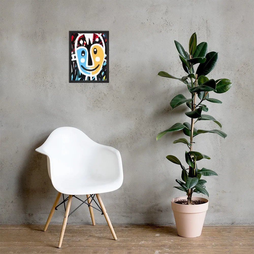 Charming Philosophy Abstract Art Framed poster - Image 2