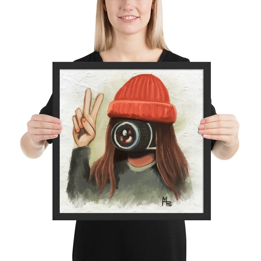 Selfie Nation Surreal Art Framed poster - Image 5