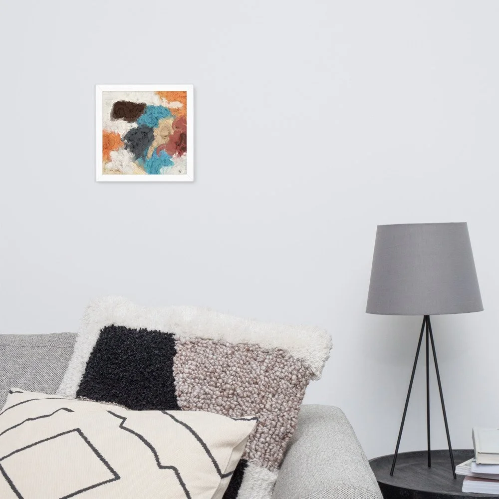 Overwhelming Seasons Abstract Art Framed poster - Image 7