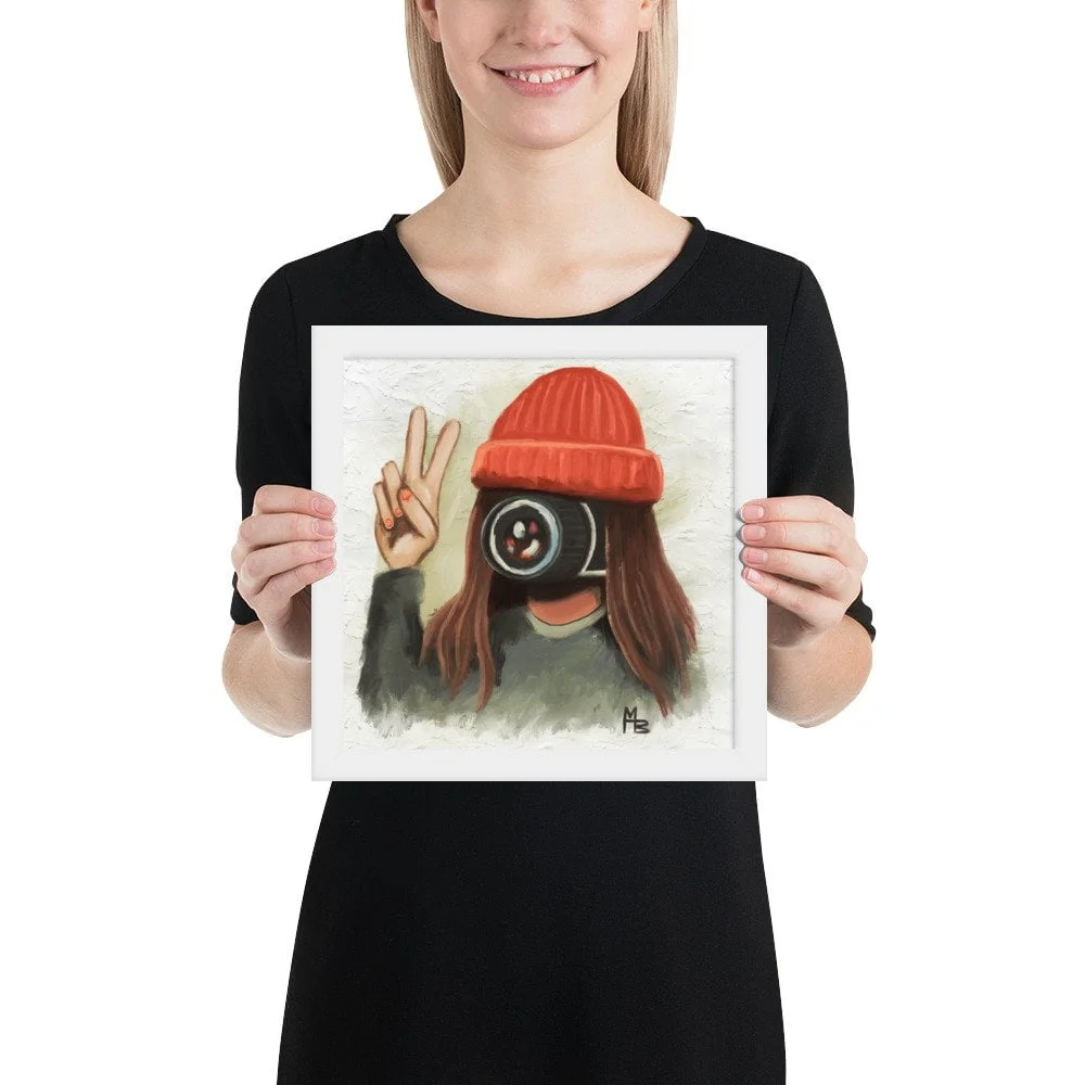 Selfie Nation Surreal Art Framed poster - Image 6
