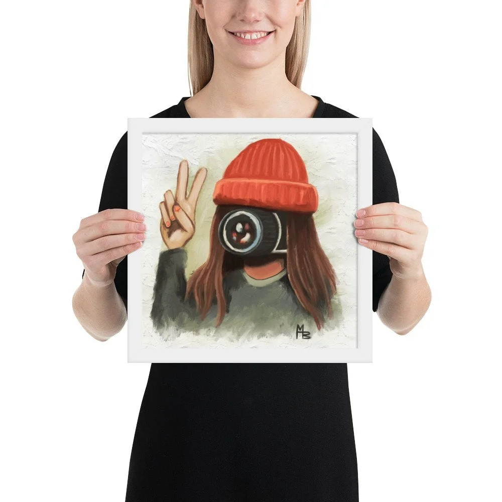 Selfie Nation Surreal Art Framed poster - Image 7