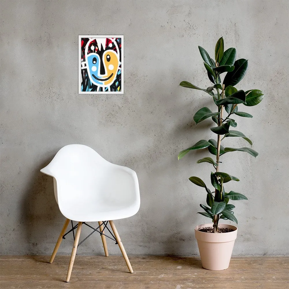 Charming Philosophy Abstract Art Framed poster - Image 5