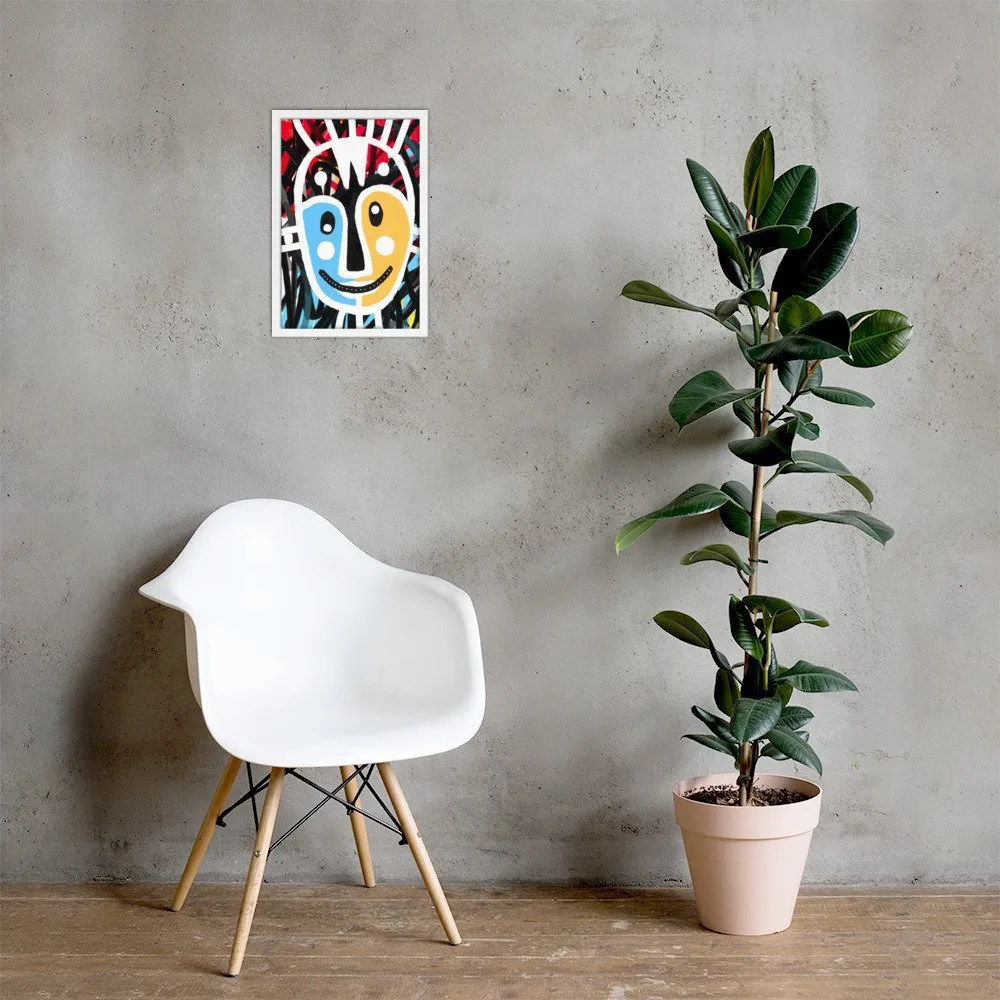 Charming Philosophy Abstract Art Framed poster - Image 6
