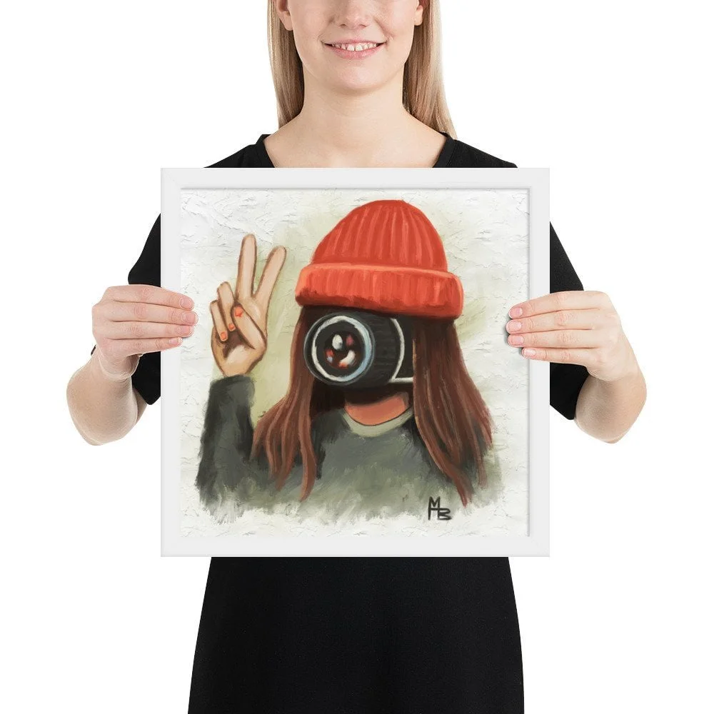 Selfie Nation Surreal Art Framed poster - Image 8