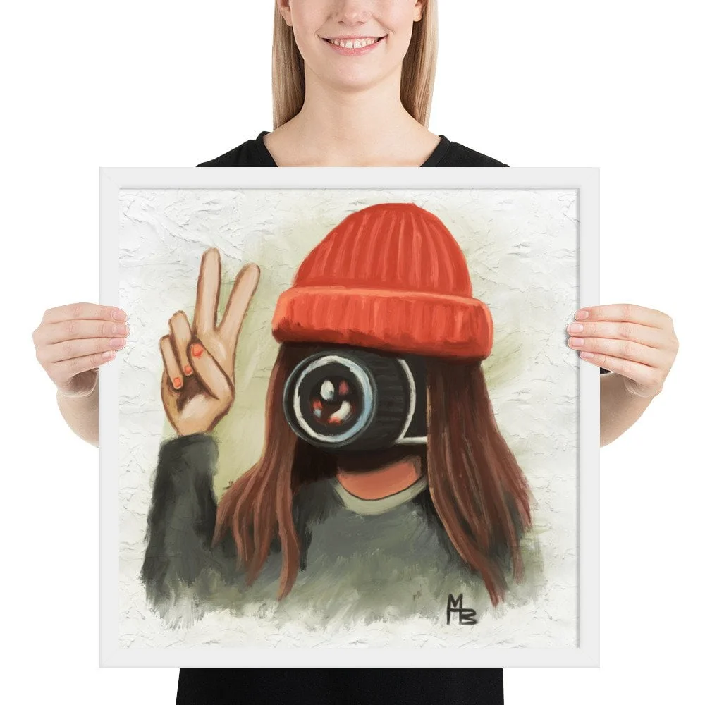 Selfie Nation Surreal Art Framed poster - Image 10