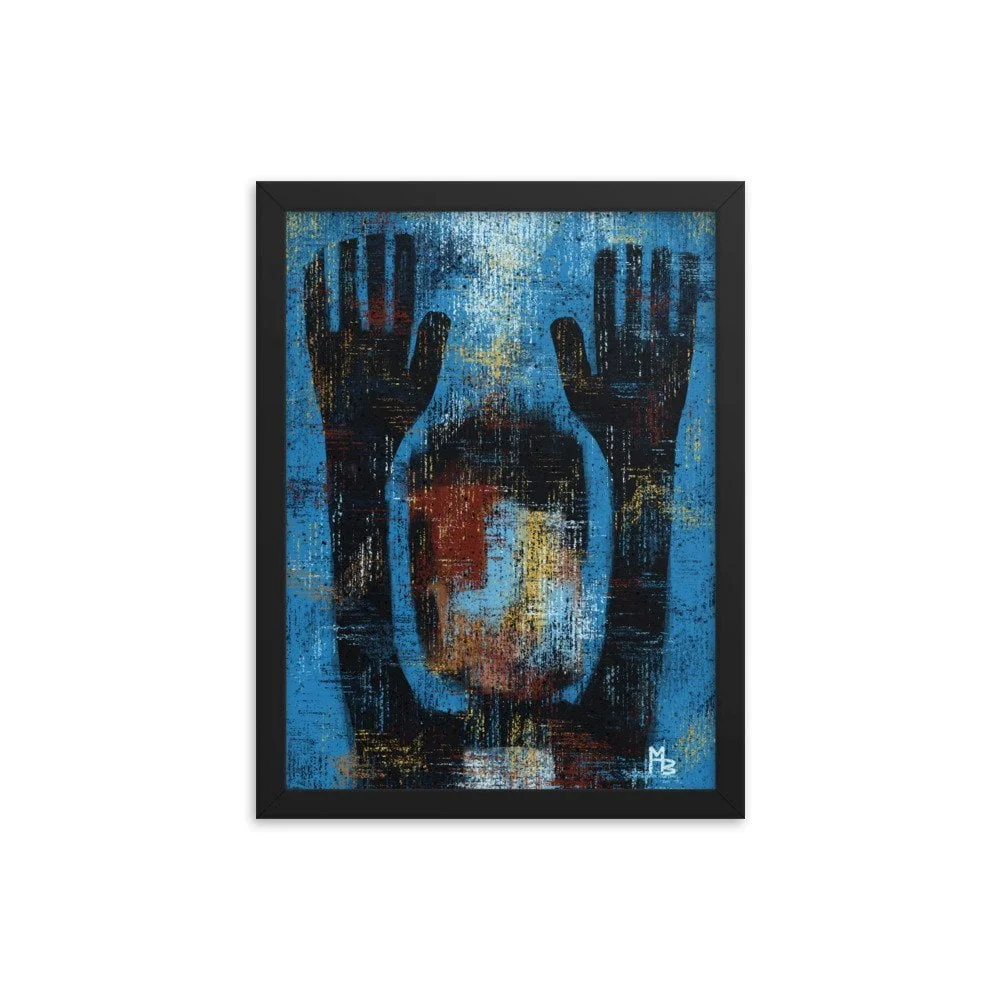 A Holy Experience Abstract Framed poster - Image 2