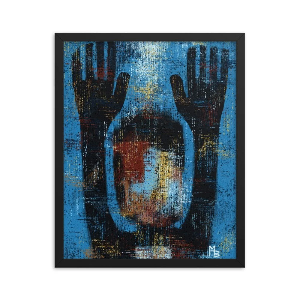 A Holy Experience Abstract Framed poster - Image 3