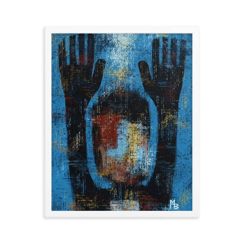 A Holy Experience Abstract Framed poster - Image 5