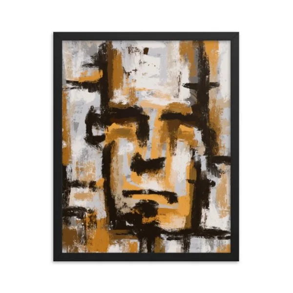 Midas Framed poster