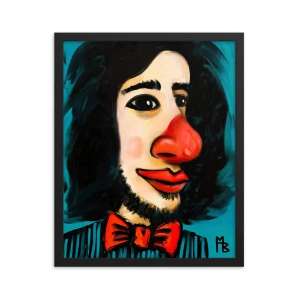 Clown Framed poster