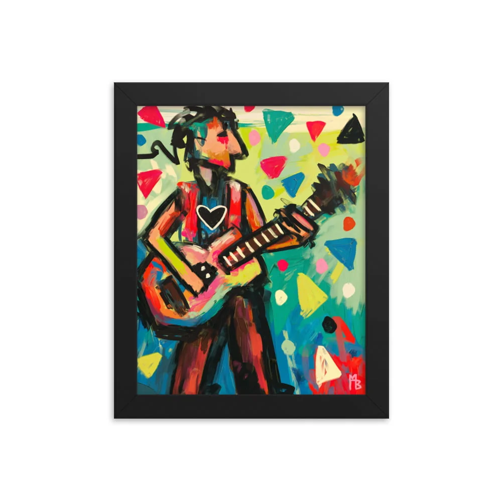 Busker Framed poster - Image 2