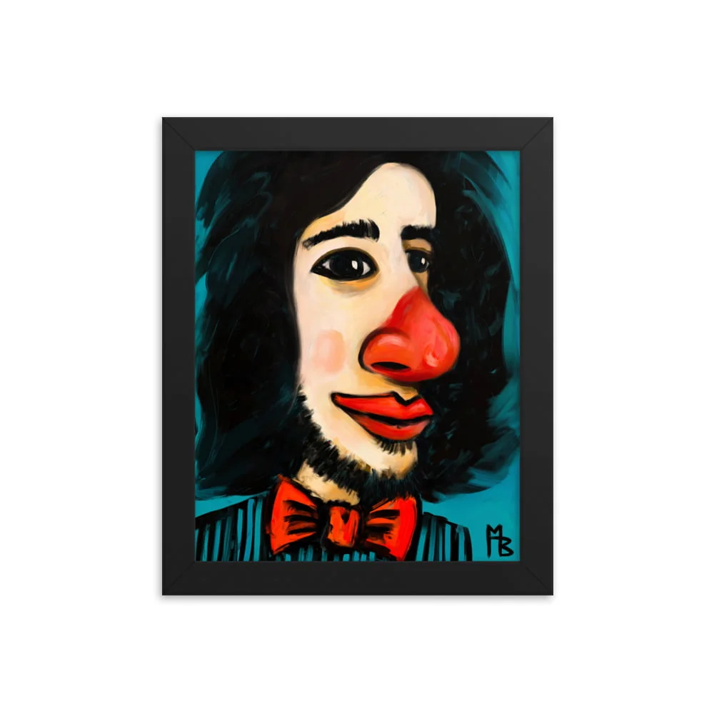 Clown Framed poster - Image 2