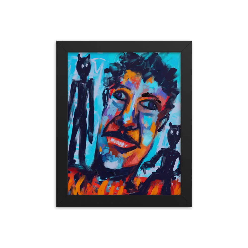 Distraction And Temptation Framed poster - Image 2