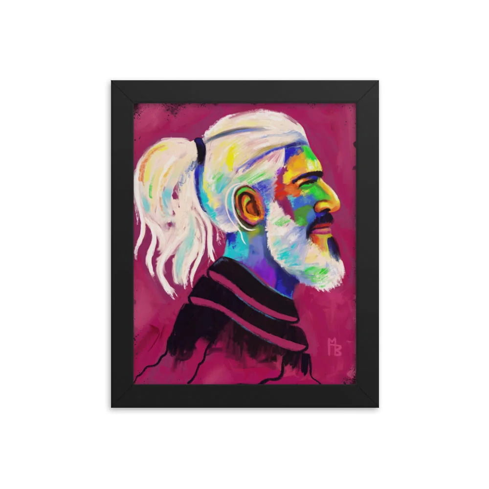 Dude Framed poster - Image 2