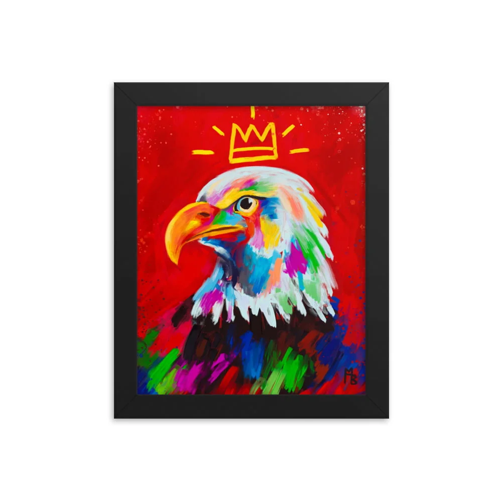 Eagle King Framed poster - Image 2