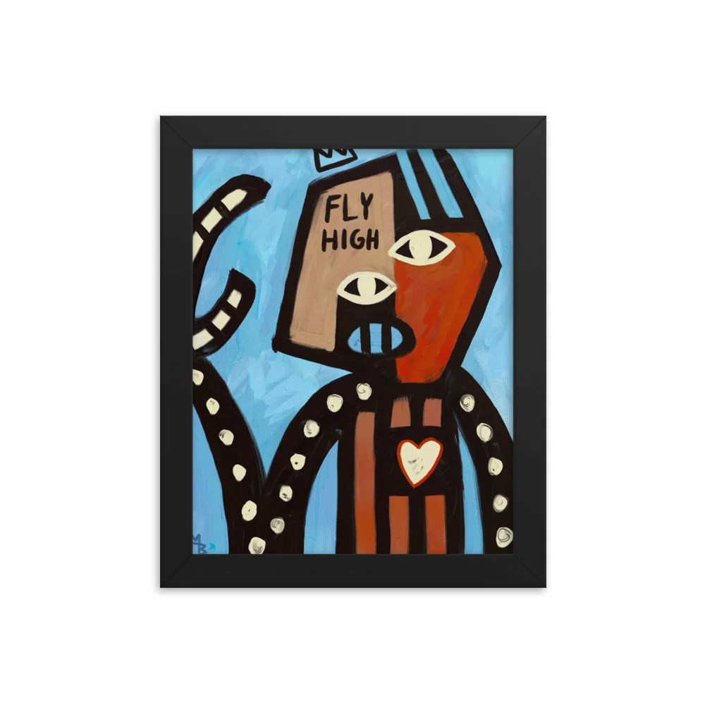 Fly High Framed poster - Image 2