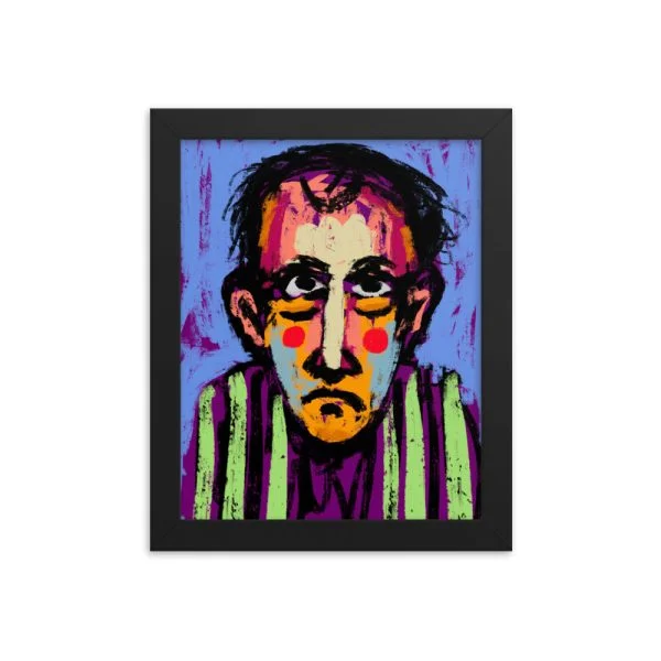 Grump Framed poster