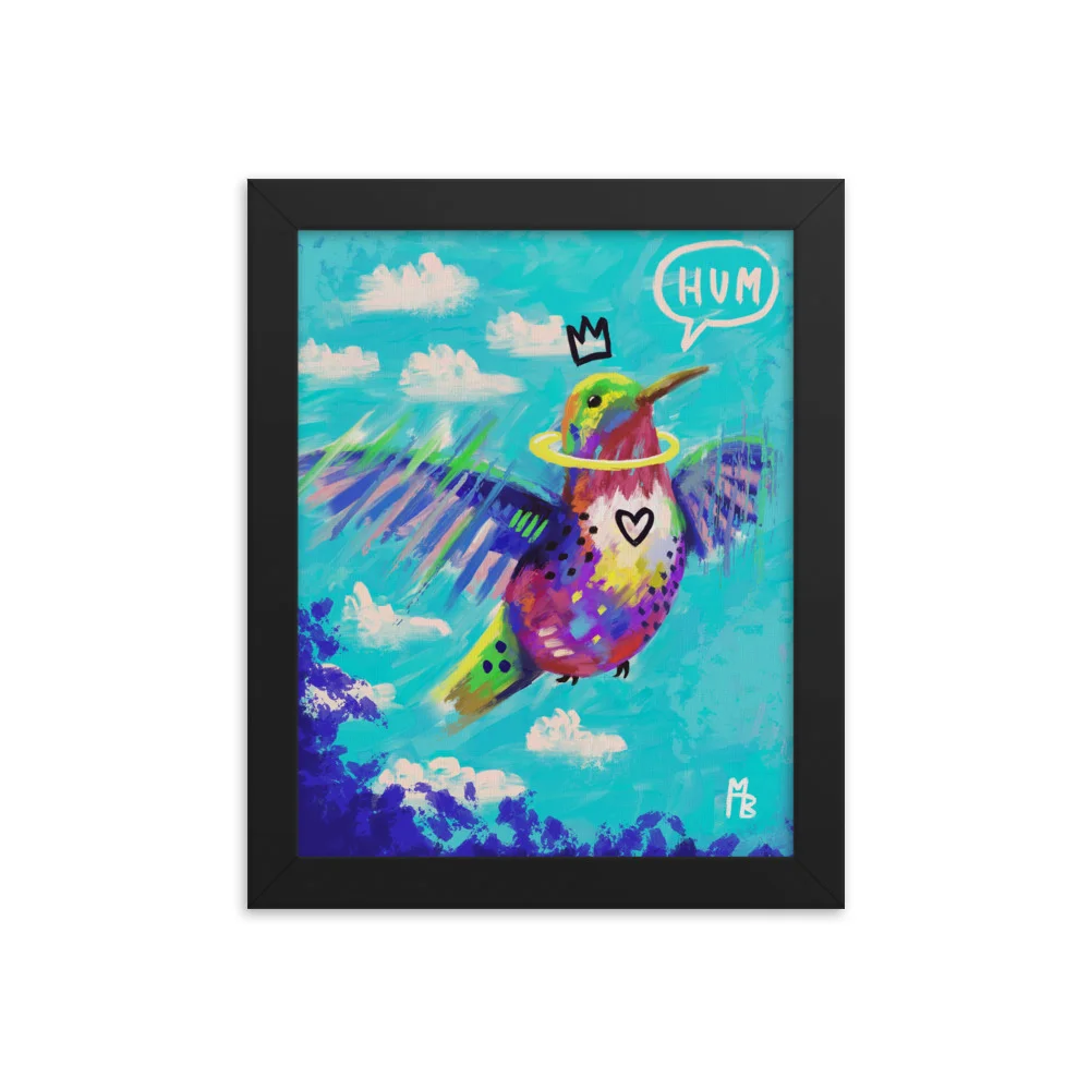 Hum Framed poster - Image 2
