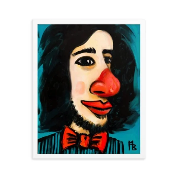 Clown Framed poster