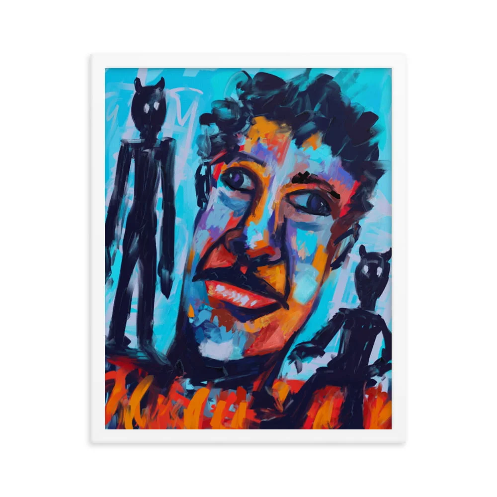 Distraction And Temptation Framed poster - Image 4