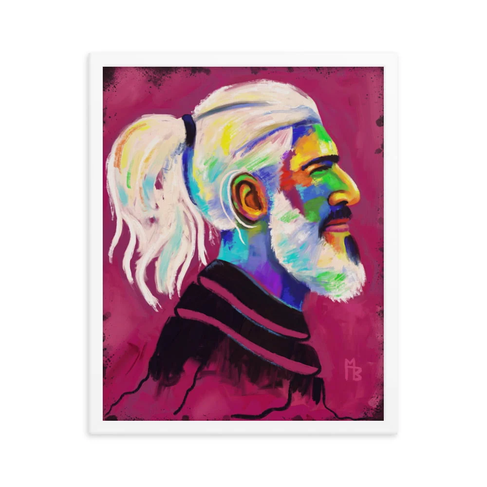 Dude Framed poster - Image 4