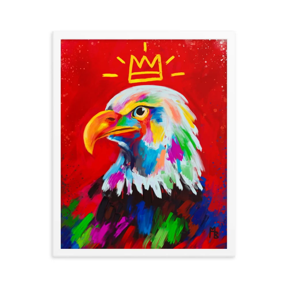 Eagle King Framed poster - Image 4