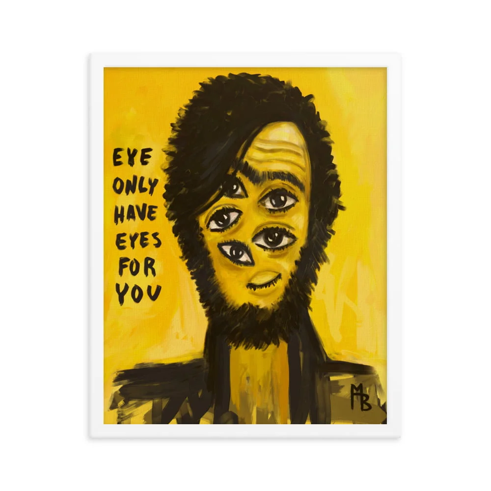 Eyes For You Framed poster - Image 4