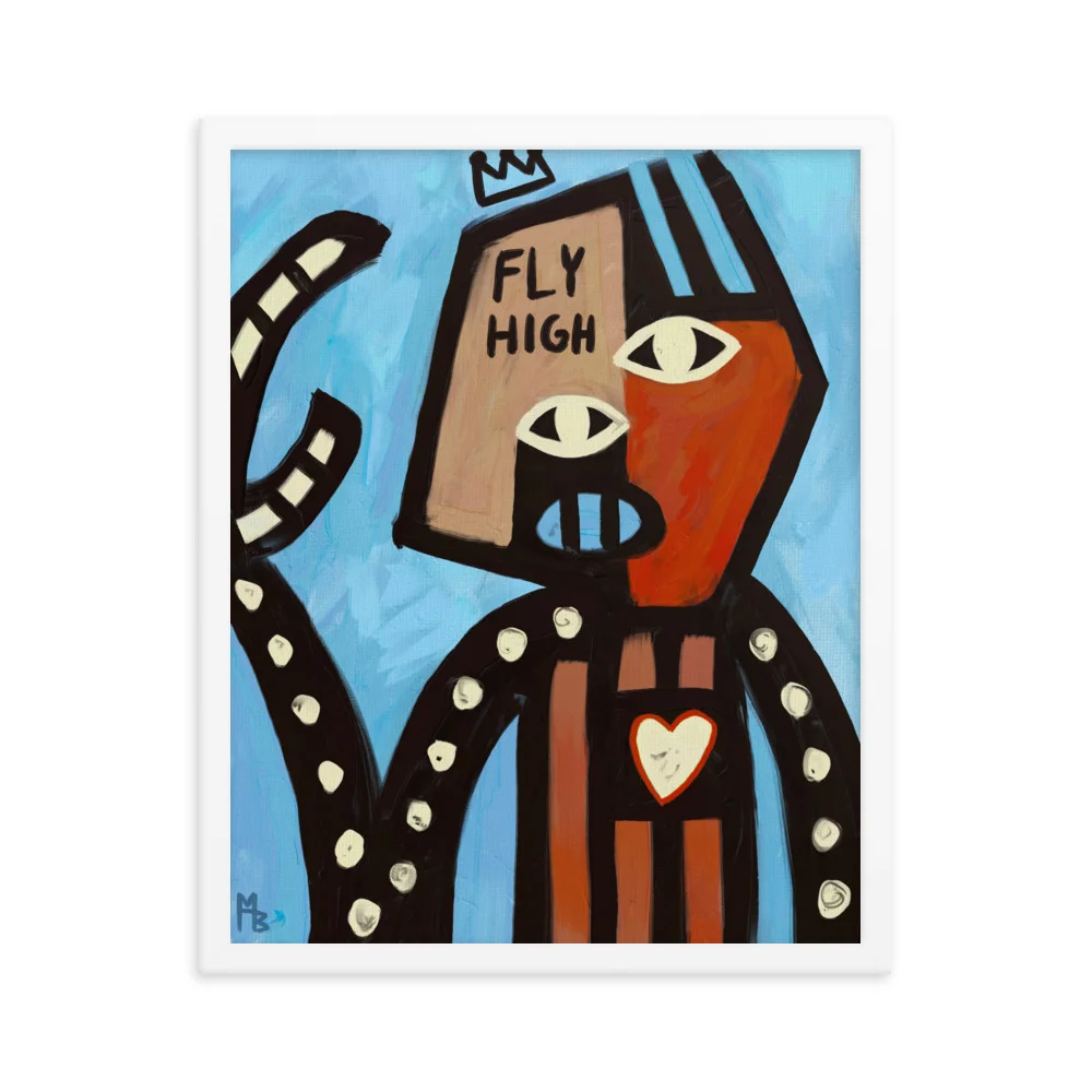 Fly High Framed poster - Image 4
