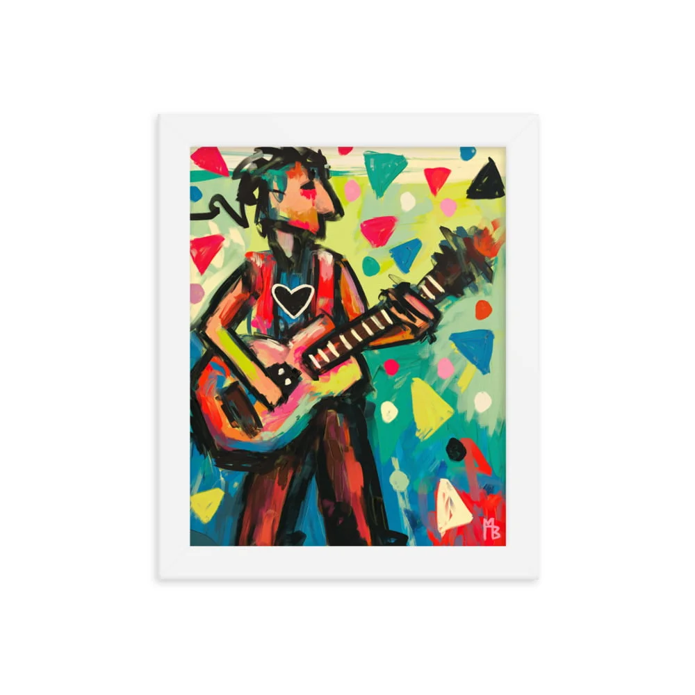 Busker Framed poster - Image 3